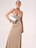 Abito in Lurex Oro