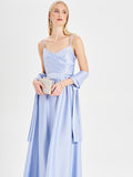 Abito Lungo Rinascimento atelier Azzurro