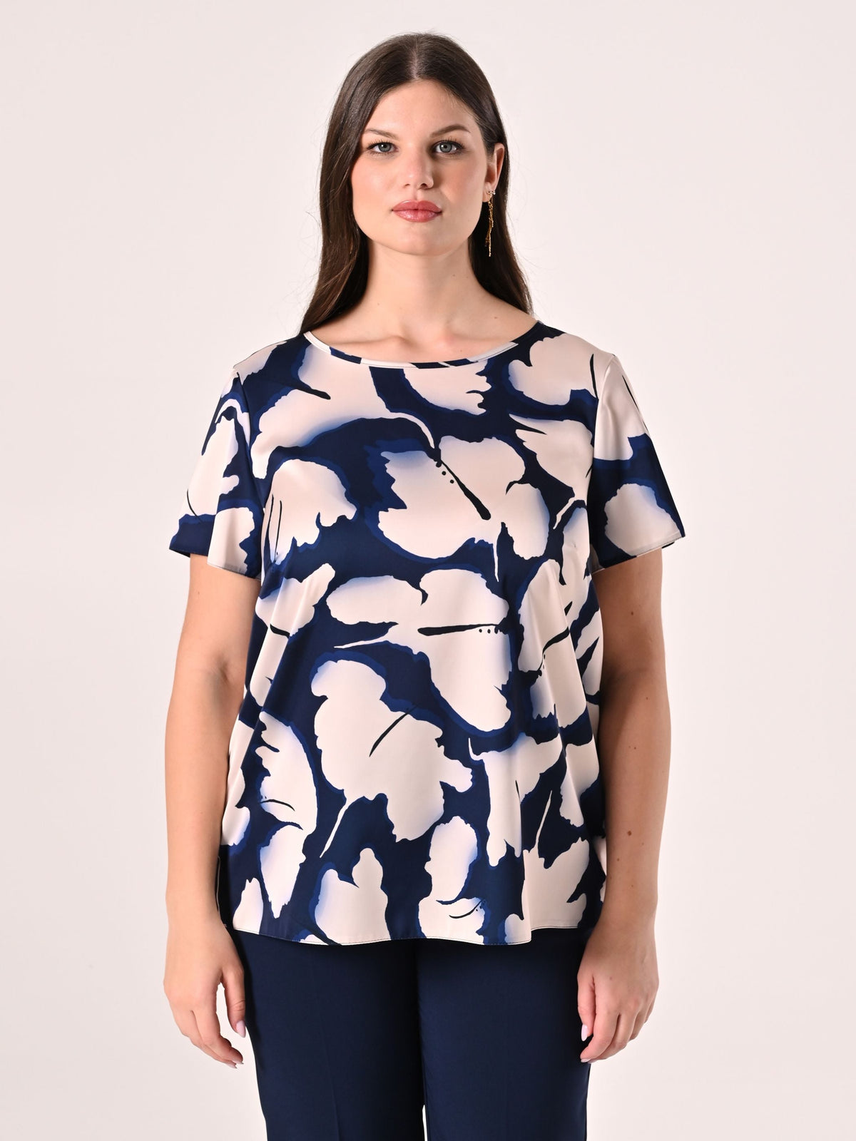 Blusa Curvy Floreale