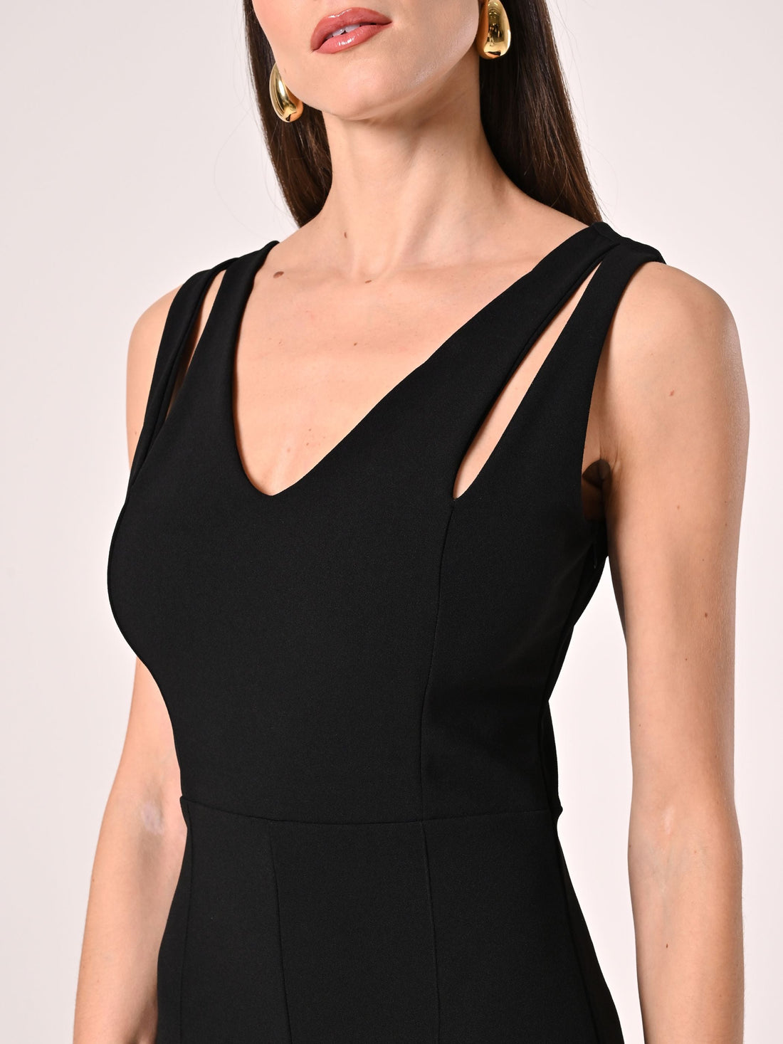 Tuta dettaglio Cut Out Nera