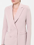 Giacca doppiopetto tortora beige