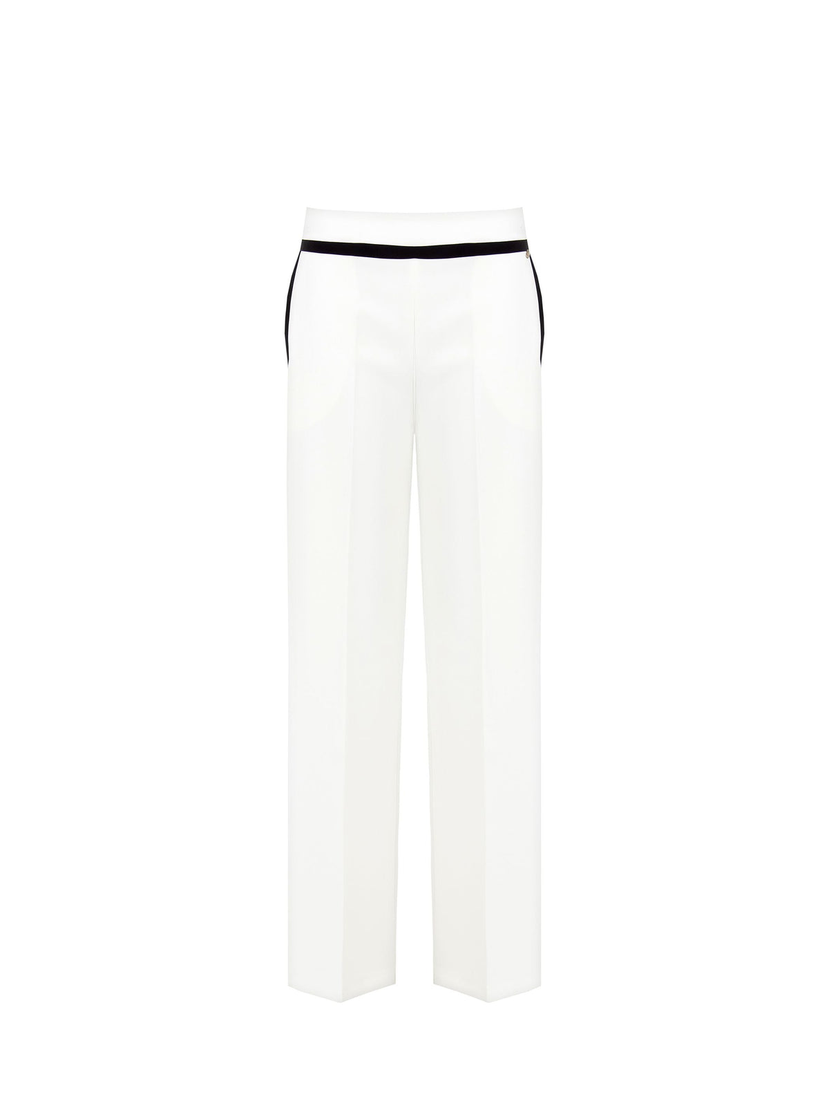 Pantaloni Palazzo Bicolor Black & White
