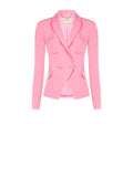 Giacca doppiopetto rosa pastello