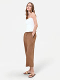 Pantaloni in Viscosa Marrone