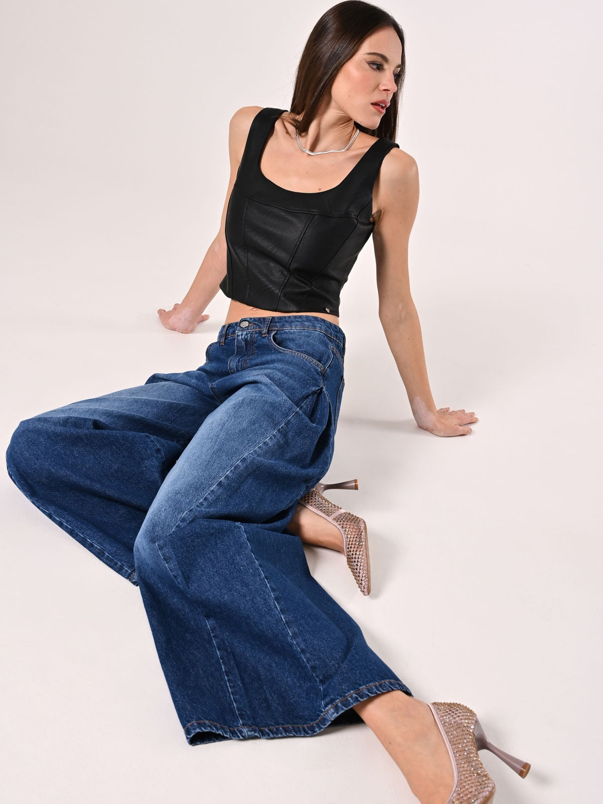 Jeans Ampi Scuri