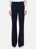 Pantalone Studio blu navy con piega stirata