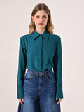Camicia Verde Reale