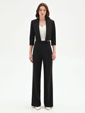 Giacca corta nera stile bolero