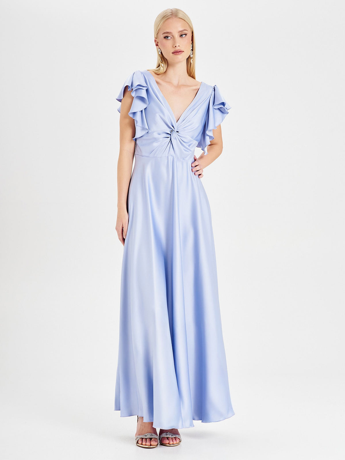 Abito Nodo Rinascimento atelier Azzurro