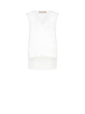 Blusa Asimmetrica Bianca