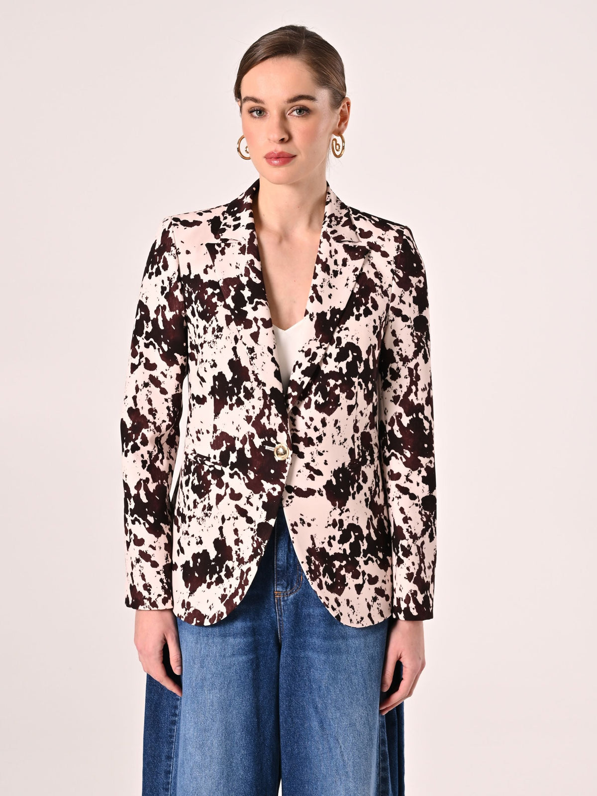 Giacca stampa Animalier