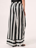 Pantaloni a Righe Black & White