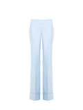 Pantalone a palazzo cielo azzurro