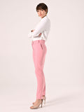 Pantaloni Rosa in Tessuto Tecnico