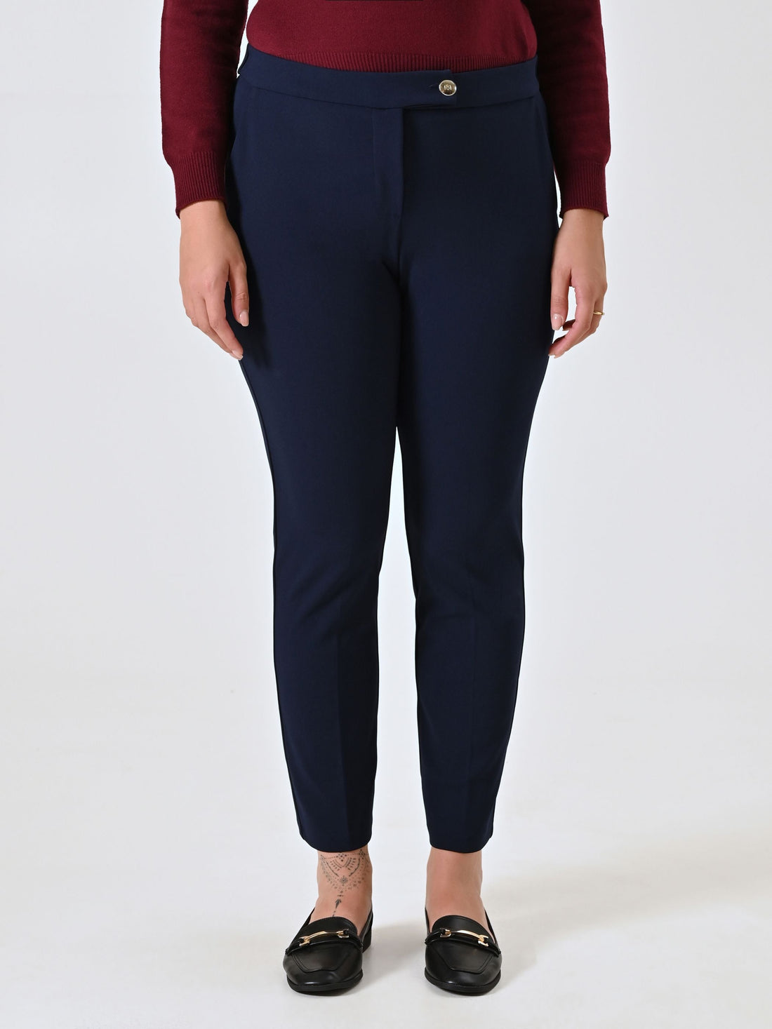 Pantaloni Skinny Curvy Blu