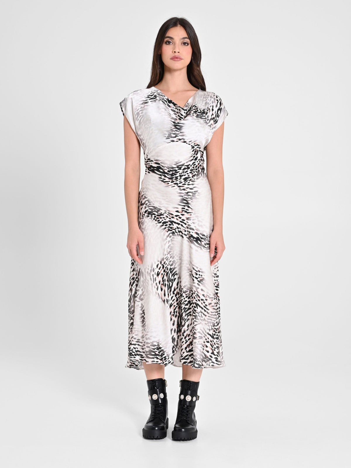 Abito Midi Animalier