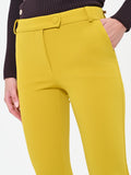 Pantalone slim fit verde olio