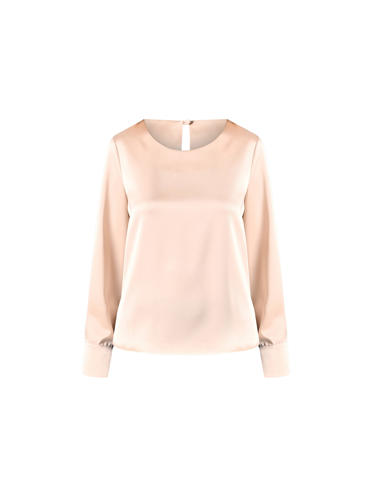 Blusa Beige in Raso