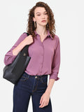 Camicia in rosa antico