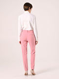 Pantaloni Rosa in Tessuto Tecnico