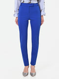 Pantalone a sigaretta blu cina
