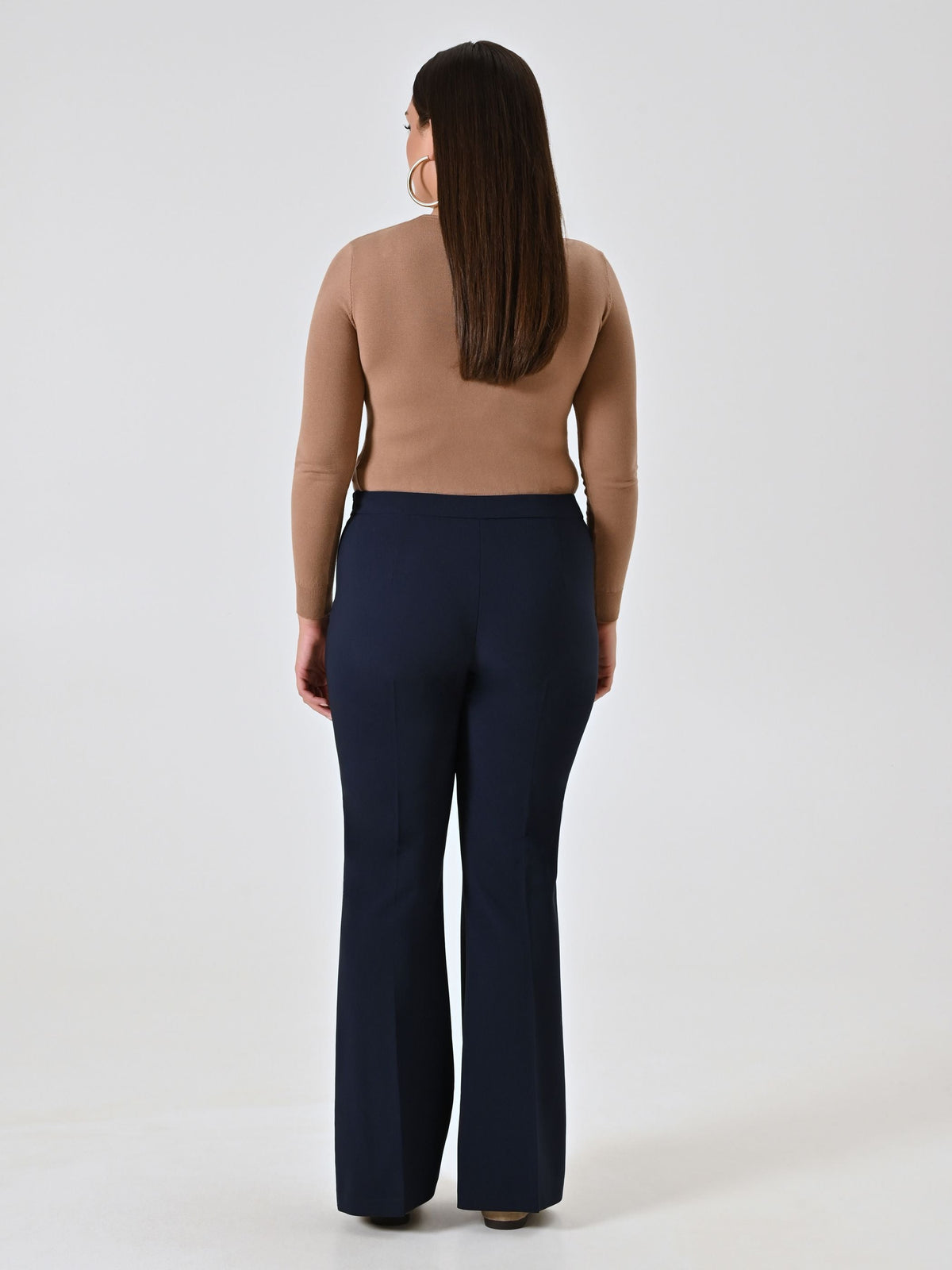 Pantalone Curvy a Zampa Blu