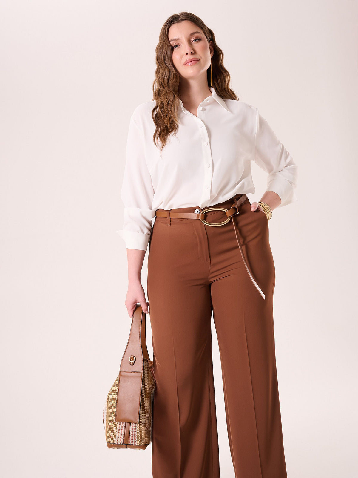 Camicia Curvy Bianca