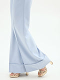 Pantalone a palazzo cielo azzurro