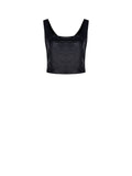 Top Simil Pelle Nero