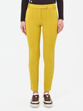 Pantalone slim fit verde olio