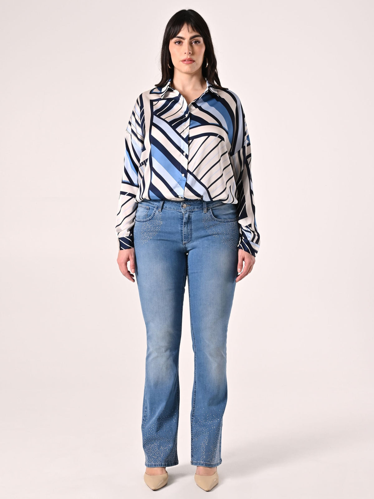Jeans Curvy Flared