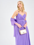 Stola in Georgette Lilla