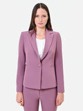 Giacca blazer monopetto rosa antico