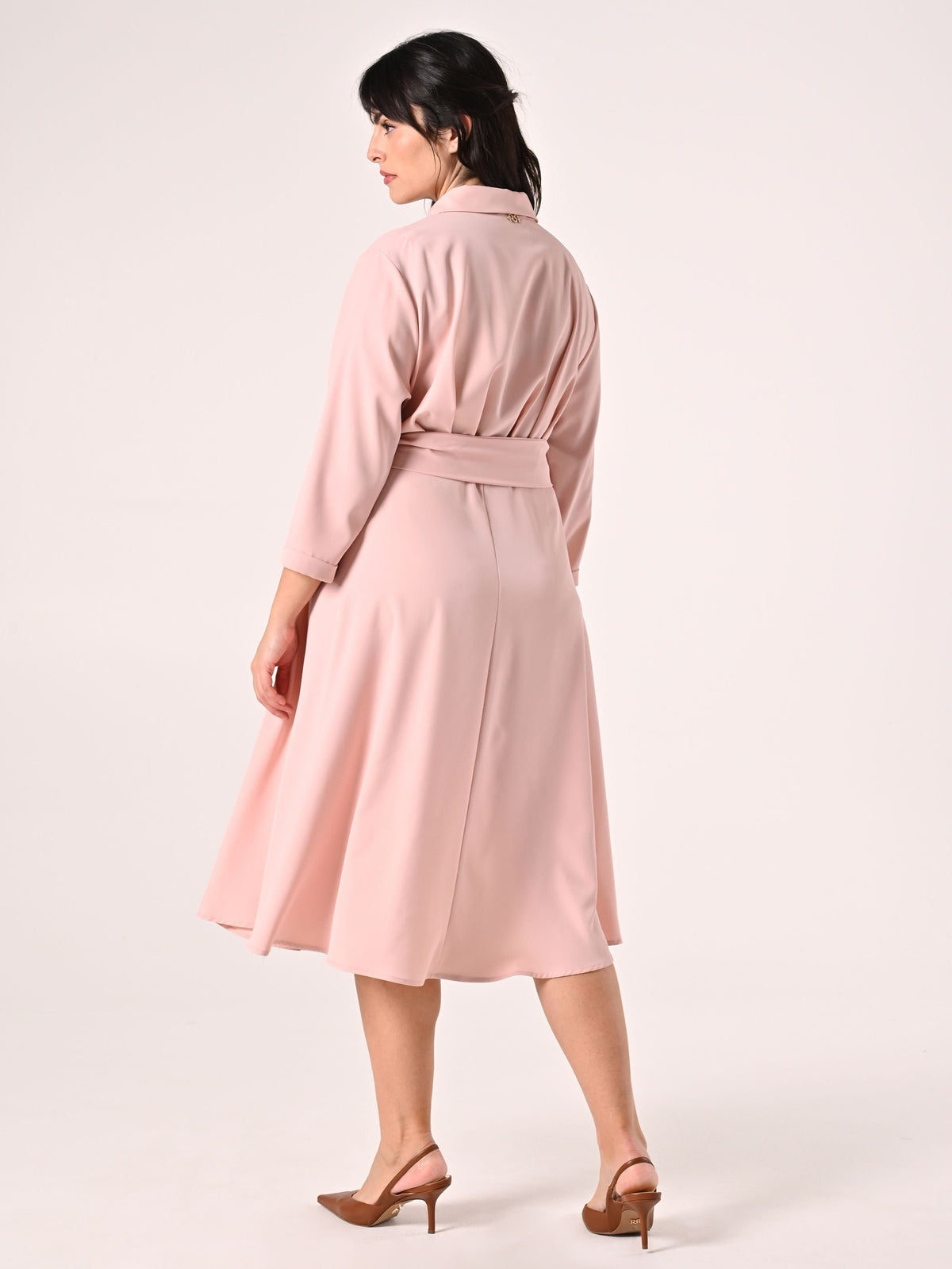Chemisier Curvy Rosa