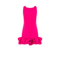 Abito Fuxia con Balza a Palloncino