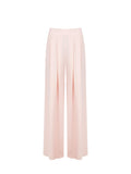 Pantalone palazzo rosa pastello