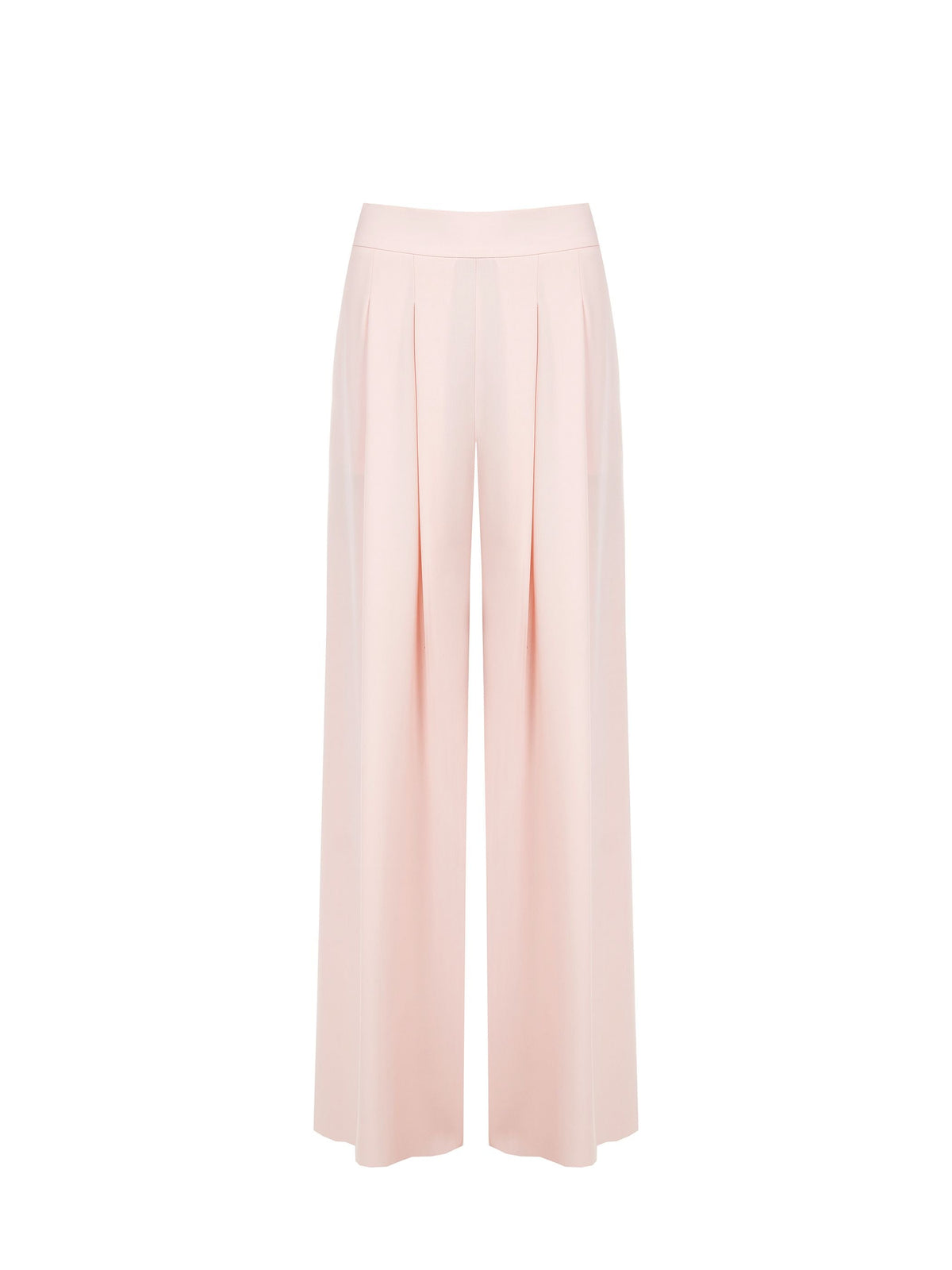 Pantalone palazzo rosa pastello
