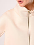 Cappa in Tessuto Scuba Beige