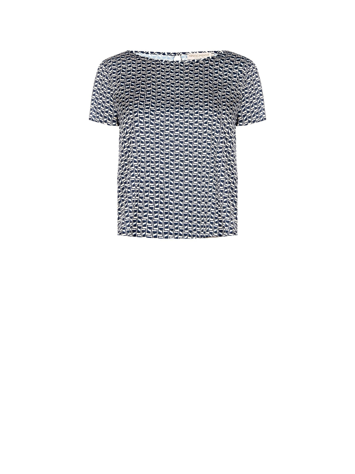 Blusa stampa Geometrica