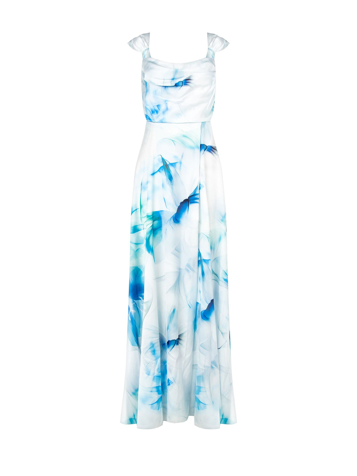 Abito stampa Floreale con Laccetti Bustier