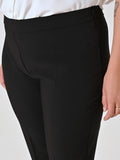 Pantalone Curvy a Zampa Nero