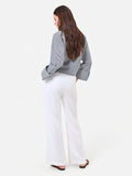 Pantalone bianco in lino