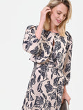 Giacca corta aperta jacquard