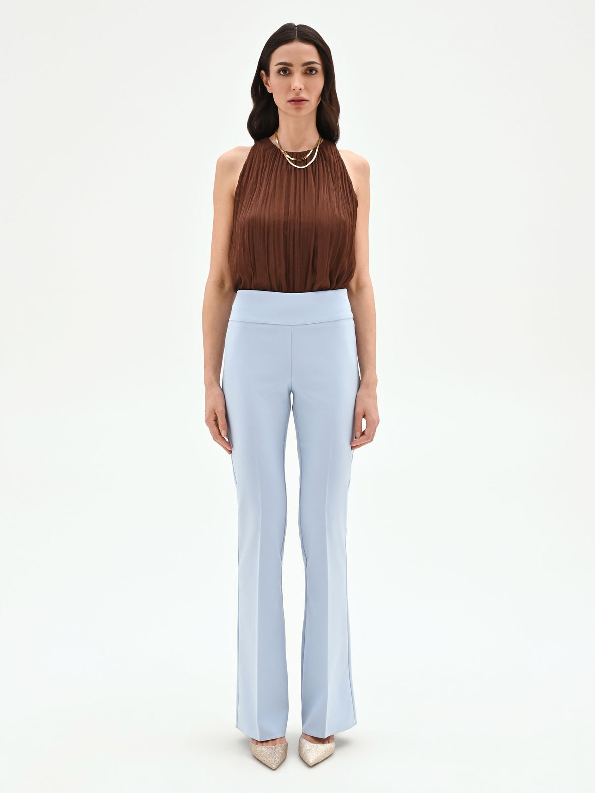 Pantalone cielo azzurro
