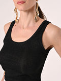 Top Lurex Nero