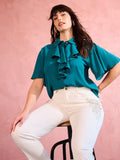 Blusa Curvy Verde Reale