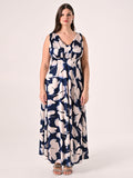 Abito Curvy Lungo Floreale