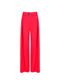 Pantaloni Fuxia con Cintura Fibbia Gold