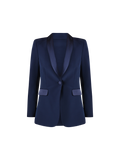 Giacca Revers Tuxedo Blu