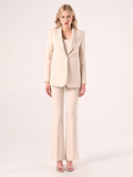Giacca Beige con Strass